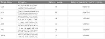 Profiling toxin genes and antibiotic resistance in Bacillus cereus isolated from pre-launch spacecraft